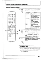 Предварительный просмотр 31 страницы Panasonic TC-25AS1R Operating Instructions Manual