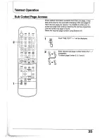 Предварительный просмотр 35 страницы Panasonic TC-25AS1R Operating Instructions Manual