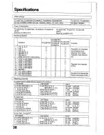 Предварительный просмотр 38 страницы Panasonic TC-25AS1R Operating Instructions Manual