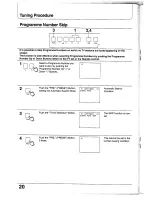 Предварительный просмотр 20 страницы Panasonic TC-25GF72G Operating Instructions Manual