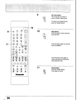 Предварительный просмотр 35 страницы Panasonic TC-25V30H Operating Instrucktions