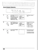 Предварительный просмотр 37 страницы Panasonic TC-25V30H Operating Instrucktions