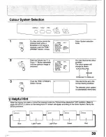 Предварительный просмотр 38 страницы Panasonic TC-25V30H Operating Instrucktions