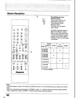 Предварительный просмотр 39 страницы Panasonic TC-25V30H Operating Instrucktions