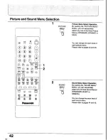 Предварительный просмотр 41 страницы Panasonic TC-25V30H Operating Instrucktions