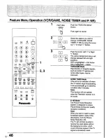 Предварительный просмотр 45 страницы Panasonic TC-25V30H Operating Instrucktions