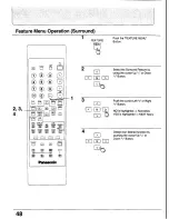 Предварительный просмотр 47 страницы Panasonic TC-25V30H Operating Instrucktions