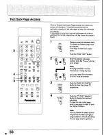 Предварительный просмотр 55 страницы Panasonic TC-25V30H Operating Instrucktions