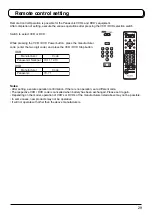 Предварительный просмотр 29 страницы Panasonic TC-26LX1H Operating Instructions Manual