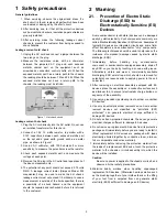 Preview for 3 page of Panasonic TC-26LX600 - 26" LCD TV Service Manual