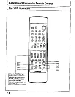 Предварительный просмотр 14 страницы Panasonic TC-26T1Z Operating Instructions Manual