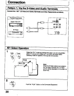 Предварительный просмотр 20 страницы Panasonic TC-26T1Z Operating Instructions Manual