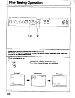 Предварительный просмотр 30 страницы Panasonic TC-26T1Z Operating Instructions Manual