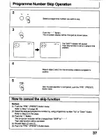 Предварительный просмотр 37 страницы Panasonic TC-26T1Z Operating Instructions Manual