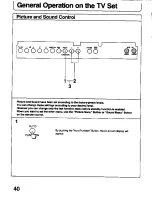 Предварительный просмотр 40 страницы Panasonic TC-26T1Z Operating Instructions Manual