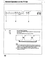 Предварительный просмотр 42 страницы Panasonic TC-26T1Z Operating Instructions Manual