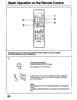 Предварительный просмотр 44 страницы Panasonic TC-26T1Z Operating Instructions Manual