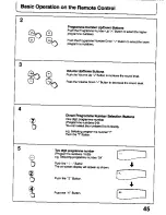 Предварительный просмотр 45 страницы Panasonic TC-26T1Z Operating Instructions Manual