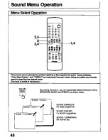 Предварительный просмотр 48 страницы Panasonic TC-26T1Z Operating Instructions Manual