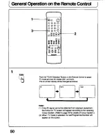 Предварительный просмотр 50 страницы Panasonic TC-26T1Z Operating Instructions Manual