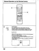 Предварительный просмотр 52 страницы Panasonic TC-26T1Z Operating Instructions Manual