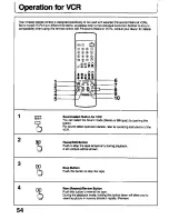 Предварительный просмотр 54 страницы Panasonic TC-26T1Z Operating Instructions Manual