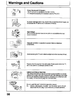 Предварительный просмотр 56 страницы Panasonic TC-26T1Z Operating Instructions Manual