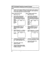 Preview for 8 page of Panasonic TC-29A11Z Operating Instructions Manual