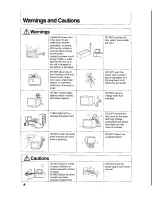 Предварительный просмотр 4 страницы Panasonic TC-29AS1R Operating Instructions Manual