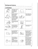 Предварительный просмотр 5 страницы Panasonic TC-29AS1R Operating Instructions Manual