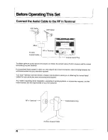 Предварительный просмотр 8 страницы Panasonic TC-29AS1R Operating Instructions Manual