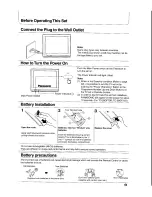 Предварительный просмотр 9 страницы Panasonic TC-29AS1R Operating Instructions Manual