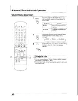 Предварительный просмотр 32 страницы Panasonic TC-29AS1R Operating Instructions Manual