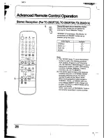 Preview for 26 page of Panasonic TC-29GF70R Operating Instrucktions