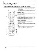 Предварительный просмотр 54 страницы Panasonic TC-29P100 Series Operating Instructions Manual