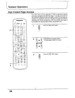 Предварительный просмотр 56 страницы Panasonic TC-29P100 Series Operating Instructions Manual