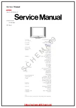 Предварительный просмотр 1 страницы Panasonic TC-29PS60K Service Manual