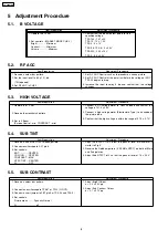 Предварительный просмотр 8 страницы Panasonic TC-29PS70R Service Manual