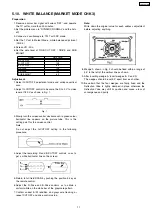 Предварительный просмотр 11 страницы Panasonic TC-29PS70R Service Manual