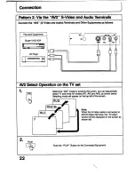 Preview for 22 page of Panasonic TC-29V1Z Operating Instructions Manual