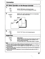 Preview for 27 page of Panasonic TC-29V1Z Operating Instructions Manual