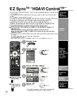 Preview for 26 page of Panasonic TC-32LX70 - 32" LCD TV Operating Instructions Manual