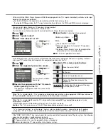 Preview for 27 page of Panasonic TC-32LX70 - 32" LCD TV Operating Instructions Manual