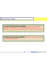 Preview for 40 page of Panasonic TC-32LX70/70 Technical Manual