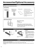 Предварительный просмотр 6 страницы Panasonic TC-32LX85 Operating Manual (English Operating Instructions Manual