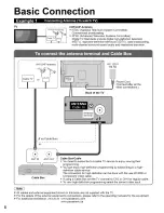 Предварительный просмотр 8 страницы Panasonic TC-32LX85 Operating Manual (English Operating Instructions Manual