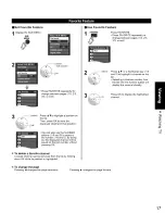 Предварительный просмотр 17 страницы Panasonic TC-32LX85 Operating Manual (English Operating Instructions Manual