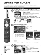 Предварительный просмотр 18 страницы Panasonic TC-32LX85 Operating Manual (English Operating Instructions Manual