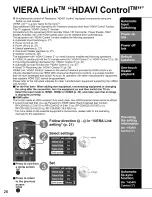 Предварительный просмотр 26 страницы Panasonic TC-32LX85 Operating Manual (English Operating Instructions Manual