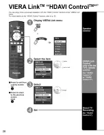 Предварительный просмотр 28 страницы Panasonic TC-32LX85 Operating Manual (English Operating Instructions Manual